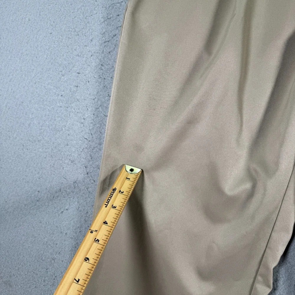 Adidas Climalite‎ Chino Pants Mens 35x34 Brown Straight Leg Golf Active Comfort